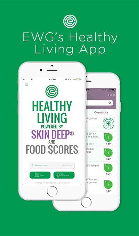 ewg healthy living app